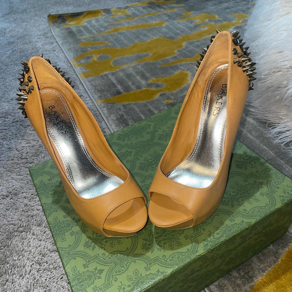 Brand New Baker Heels with spikes